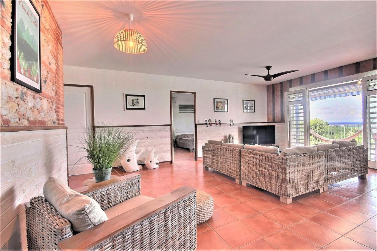 Villa Carib Turquoise : 4 Ch, Grande Piscine, Vue Sur Sainte-Lucie Riviere-Salee ภายนอก รูปภาพ